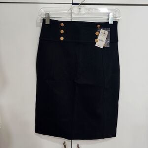 Express Bandage black skirt.